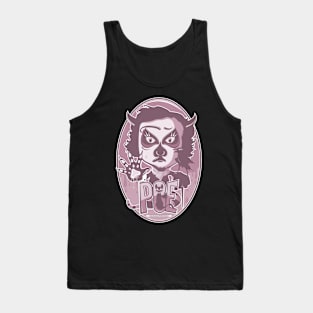 Edgar Poe reincarnation / pink edition Tank Top